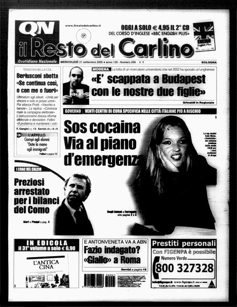 Il Resto del Carlino : giornale dell'Emilia